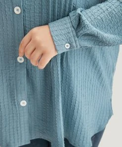 Plisse Button Up Curved Hem Kimono 19 Plisse Button Up Curved Hem Kimono -Clothing Shop 484688134 zw 29e82b54 21d6 4dbf a78f 272cbc4ea5f5