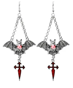 Halloween Bat Cross Jewelry Accessory Sets -Clothing Shop 486736164 fs