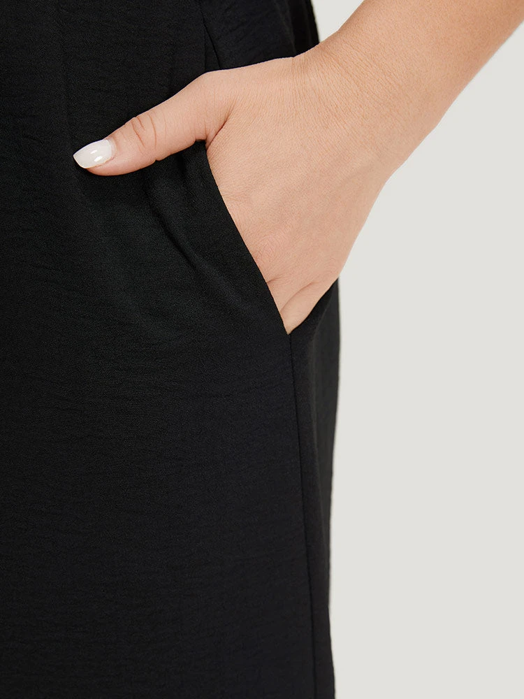 Leopard Patchwork Pocket Belted Ruffle Sleeve Jumpsuit 10 Leopard Patchwork Pocket Belted Ruffle Sleeve Jumpsuit - Image 8