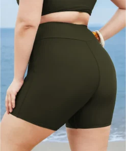 Solid Wideband Waist Swim Shorts -Clothing Shop 48861268 ww 111eaf91 4652 4198 8ed4 c7ebaf57a0ff