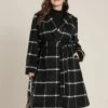 Plaid Lapel Collar Belted Pocket Coat 2 Plaid Lapel Collar Belted Pocket Coat -Clothing Shop 4 6e4a0b41 92e8 4b64 8dcf 5dbb392d343e