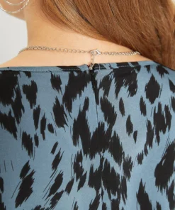 Leopard Print Flounce Sleeve Pocket Elastic Waist Jumpsuit -Clothing Shop 504587239 ha f5fd641d 73b8 4a15 98a4 7562c2dae8d0