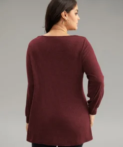 Cowl Neck Tassels Button Detail Wrap Sweatshirt -Clothing Shop 504675164 nn 51db48cf 6b83 4331 90dc c1c936c0ce18