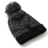 Geo Graphic Patchwork Fuzzy Hat -Clothing Shop 504855019 ix