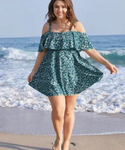 Ditsy Floral Cold Shoulder Sculpt Waist Ruffles Swim Dress 35 Ditsy Floral Cold Shoulder Sculpt Waist Ruffles Swim Dress -Clothing Shop 508493303 fa a1a2230d d267 4f30 bc98 722aaa53d34e