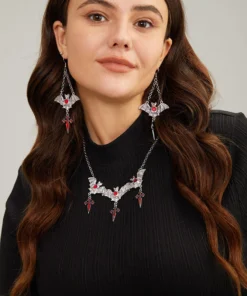 Halloween Bat Cross Jewelry Accessory Sets -Clothing Shop 510784291 uc