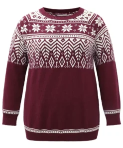 Supersoft Essentials Christmas Graphic Elastic Cuffs Cardigan -Clothing Shop 527992343 am