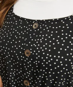 Polka Dot Pocket Button Detail Overall Jumpsuit 16 Polka Dot Pocket Button Detail Overall Jumpsuit -Clothing Shop 529256779 wc e8fcdf28 7cf0 46e8 a0ee 7ba29c118123