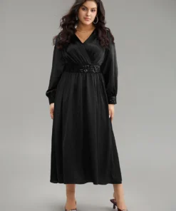 Plain Sequin Patchwork Texture Dress -Clothing Shop 531096037 po 0473c0bd 67df 44f1 8966 40b75680fd85