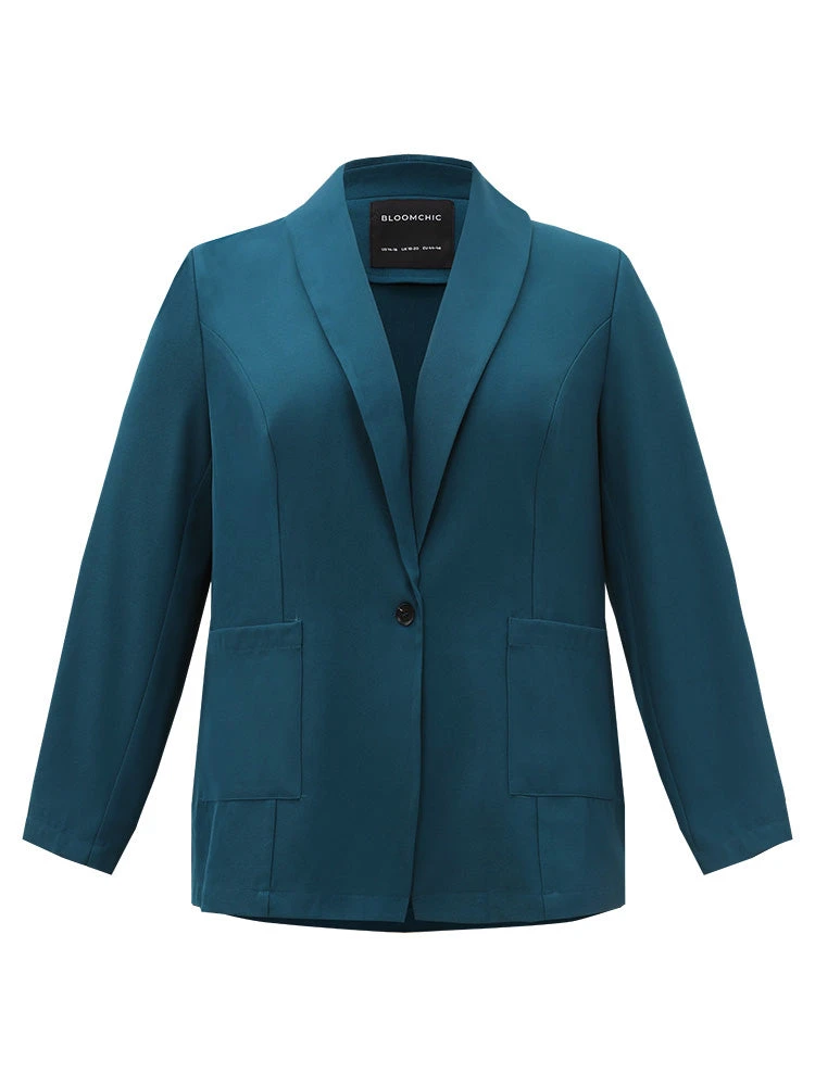 Anti-Wrinkle Lapel Collar Pocket Blazer 10 Anti-Wrinkle Lapel Collar Pocket Blazer - Image 8