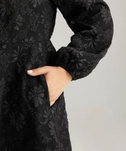 Floral Print Plisse Pocket Lantern Sleeve Dress -Clothing Shop 552665988 ff b492aa9f 6ba5 41a9 9af2 2930111a3e01
