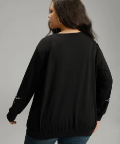 Plain Rivets Detail Open Front Asymmetrical Hem Kimono -Clothing Shop 581832188 bw f157bf31 3631 43da 9a74 a4ef9cdfe8d0