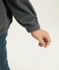 Solid Texture Button Through Pocket Shacket -Clothing Shop 582506165 qo 64ed201f 714a 4dcb 8ad1 8dd028e01456