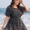 Ditsy Floral Ruffle Sleeve Cut Out Swim Dress 2 Ditsy Floral Ruffle Sleeve Cut Out Swim Dress -Clothing Shop 583432896 iq 54a7219a 95ca 46f9 b3da 552052b12514
