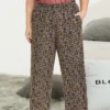 Ditsy Floral Pocket Elastic Waist Sleep Pants -Clothing Shop 589772388 ab