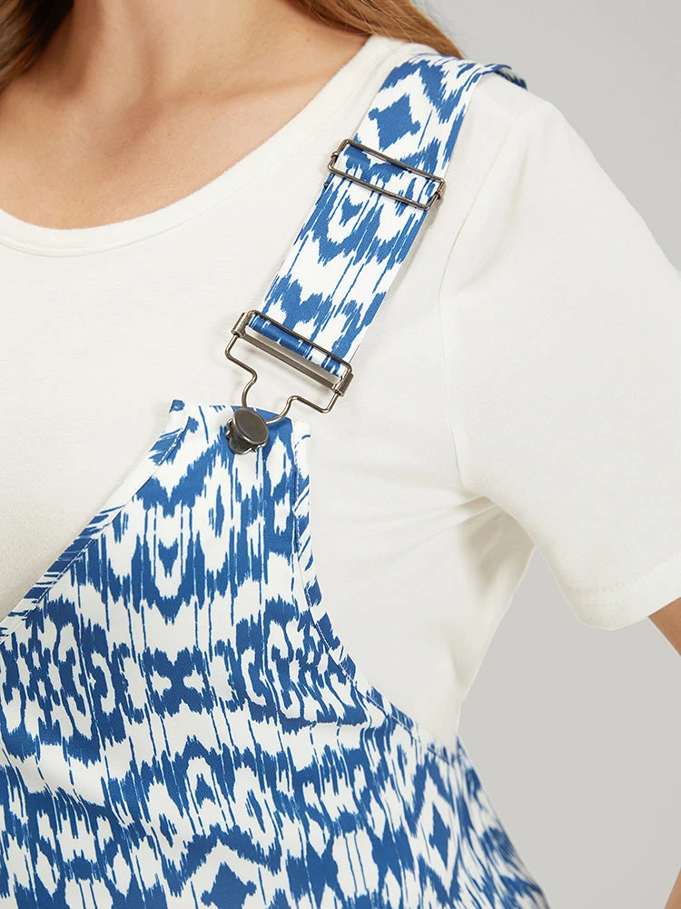 Bandana Print Pocket Overall Cami Jumpsuit 7 Bandana Print Pocket Overall Cami Jumpsuit - Image 5