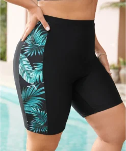 Plant Patchwork Pocket Side Swim Shorts 16 Plant Patchwork Pocket Side Swim Shorts -Clothing Shop 591366162 pf