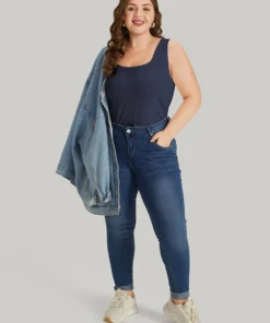 Supersoft Essentials Plain Square Neck Skinny Tank Top 37 Supersoft Essentials Plain Square Neck Skinny Tank Top -Clothing Shop 601714464 bb 820fff60 4109 4a94 ab5f 81ebf013b6ed