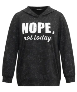 Letter Vintage Hooded Pocket Sweatshirt -Clothing Shop 604722792 ww 1c09a3aa 45fb 437c 8c32 7c25200d91b9