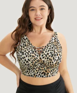 Adjustable Straps Crisscross Bikini Top 18 Adjustable Straps Crisscross Bikini Top -Clothing Shop 60791414 kx