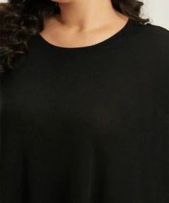 Striped Patchwork Colorblock Contrast Crew Neck Sweatshirt -Clothing Shop 609349094 fh