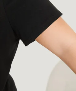 Striped Patchwork Patched Pocket Arc Hem Sleep Top 17 Striped Patchwork Patched Pocket Arc Hem Sleep Top -Clothing Shop 616999256 px