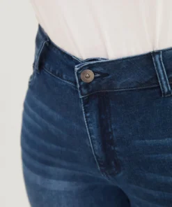 Bootcut Very Stretchy High Rise Dark Wash Fringe Detail Jeans -Clothing Shop 619121843 lu 8138ac1a ac24 4d42 8511 e51dfbf2cb59