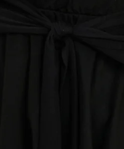 Crochet Lace Round Neck Ties Hanky Hem T-shirt -Clothing Shop 630193683 lj