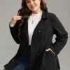 Anti-Wrinkle Lapel Collar Double Breasted Blazer
