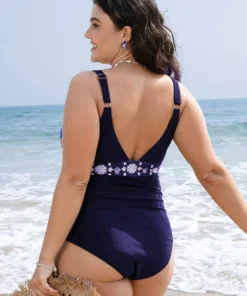 Bandana Patchwork Ruched Wrap One Piece Swimsuit 27 Bandana Patchwork Ruched Wrap One Piece Swimsuit -Clothing Shop 638087281 lu