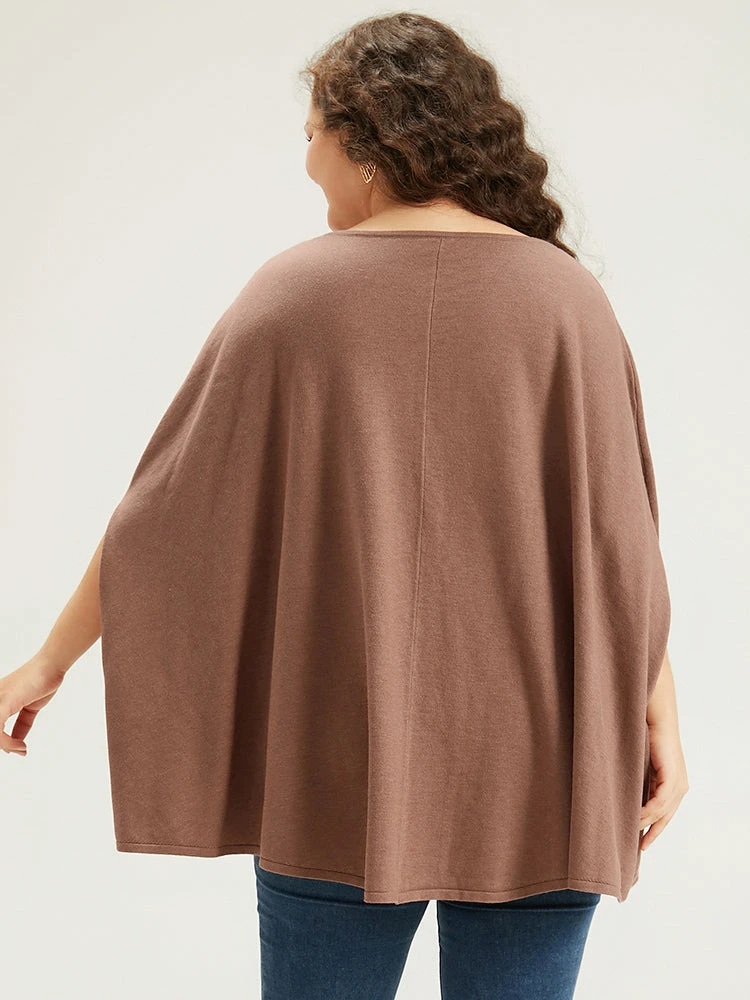 Supersoft Essentials Plain Dolman Sleeve Pullover 4 Supersoft Essentials Plain Dolman Sleeve Pullover - Image 2