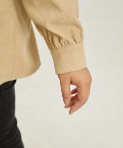 Plaid Button Through Patchwork Contrast Jacket -Clothing Shop 650935286 ua