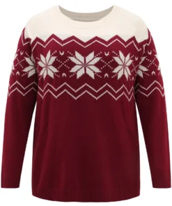 Supersoft Essentials Snowflake Colorblock Pullover -Clothing Shop 653415698 gg 7b452c28 9247 4a08 9ff1 3874fbf08d14