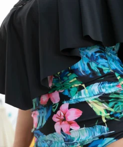 Floral Patchwork Crisscross Cold Shoulder Asymmetrical One Piece Swimsuit 17 Floral Patchwork Crisscross Cold Shoulder Asymmetrical One Piece Swimsuit -Clothing Shop 660391493 fx d391157f 2d17 4fc8 87b3 3b596f04f1a8