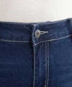 Very Stretchy High Rise Dark Wash Denim Shorts -Clothing Shop 661158549 ip