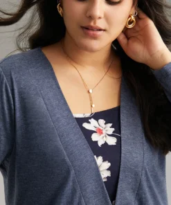 Heather Tiered Patchwork Floral Square Neck T-shirt -Clothing Shop 662729318 bg