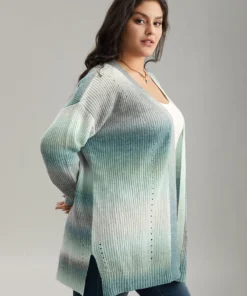 Ombre Split Side Open Front Cardigan 13 Ombre Split Side Open Front Cardigan -Clothing Shop 663851375 se a35496dc ef22 4048 8dd2 f29e3f34b969