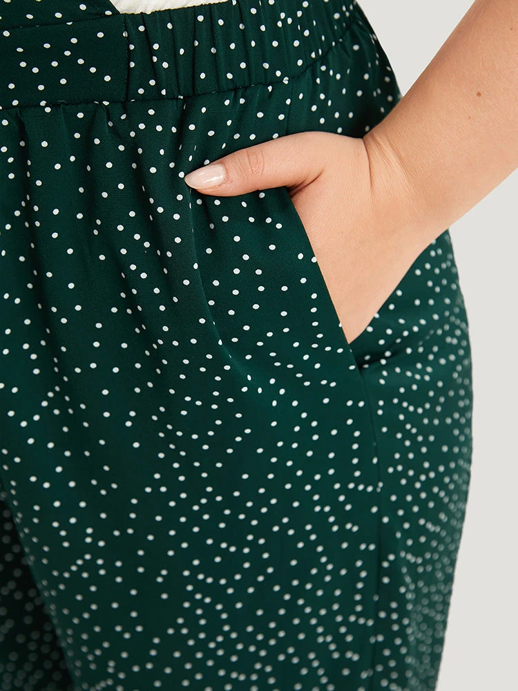 Polka Dot Flutter Trim Overall Cami Jumpsuit 8 Polka Dot Flutter Trim Overall Cami Jumpsuit - Image 6