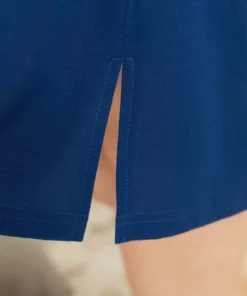 Letter Print Contrast Raglan Sleeve Patchwork Night Dress 16 Letter Print Contrast Raglan Sleeve Patchwork Night Dress -Clothing Shop 66861700 ts