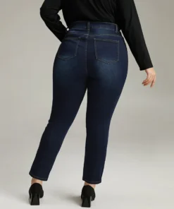Plain Skinny Straight Leg Jeans 22 Plain Skinny Straight Leg Jeans -Clothing Shop 671836176 na