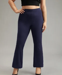 Plain Rib Knit Flare Leg Legging 31 Plain Rib Knit Flare Leg Legging -Clothing Shop 680208076 jt 4fa15500 d7fc 46ed 99c6 6d2c8913be84