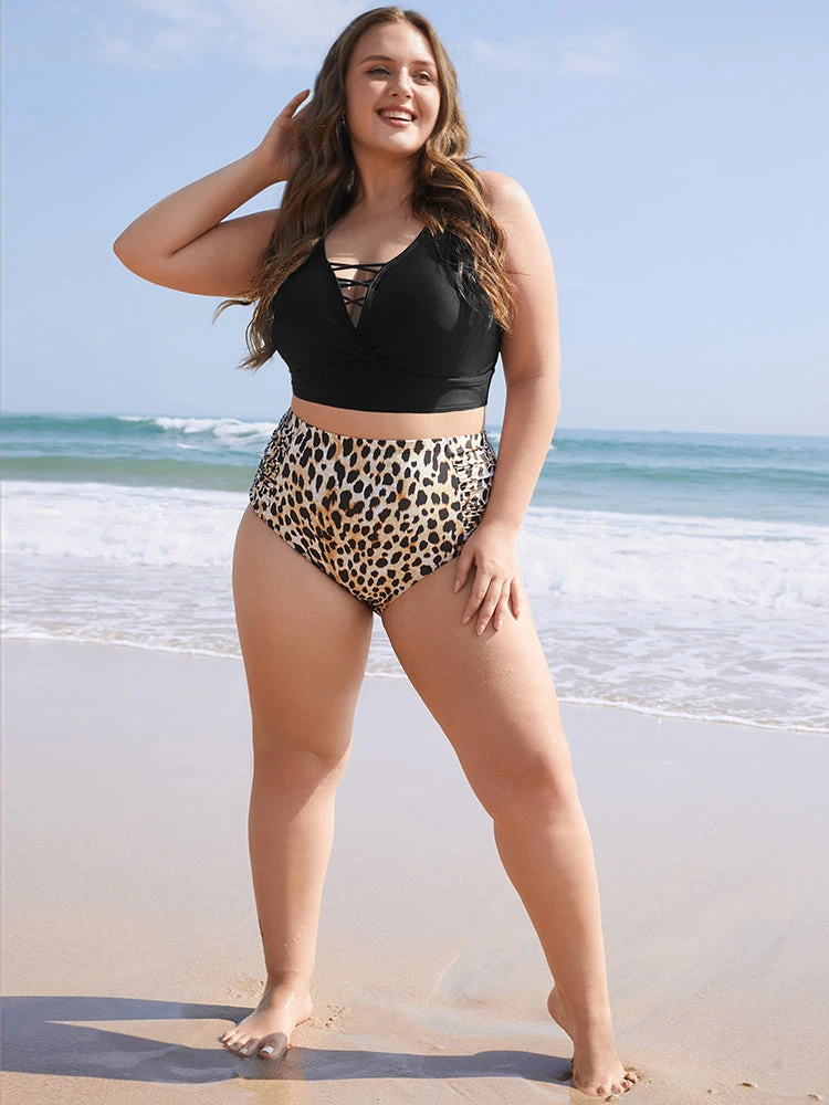 Adjustable Straps Crisscross Bikini Top 5 Adjustable Straps Crisscross Bikini Top - Image 3