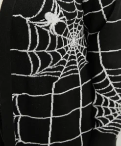 Halloween Supersoft Essentials Spider Web Print Open Front Cardigan 17 Halloween Supersoft Essentials Spider Web Print Open Front Cardigan -Clothing Shop 685550013 av