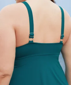 Ruffle Tiered Adjustable Straps Tankini Top 14 Ruffle Tiered Adjustable Straps Tankini Top -Clothing Shop 702725262 bk