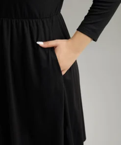 Supersoft Essentials Floral Embroidered Pocket Dress -Clothing Shop 715234552 mf