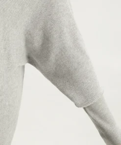 Supersoft Essentials Lapel Collar Batwing Sleeve Pullover -Clothing Shop 721932642 br