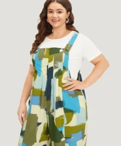 Colorblock Contrast Pocket Plicated Detail Cami Jumpsuit 15 Colorblock Contrast Pocket Plicated Detail Cami Jumpsuit -Clothing Shop 722310876 bt 26d14fe0 d68b 43e8 b00a f4a7f71218e3