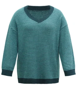 Solid Plisse V Neck Split Side Pullover 15 Solid Plisse V Neck Split Side Pullover -Clothing Shop 72456500 ft a766245c b51a 4a94 af2e 7d7463a1d9b1