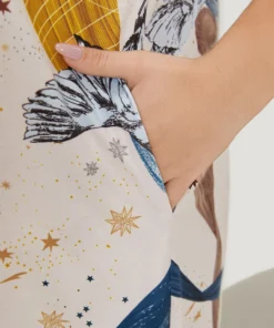 Natural Graphic Pocket Cami Sleep Dress -Clothing Shop 729776946 ea