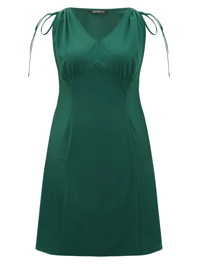 Supersoft Essentials Drawstring Pocket Gathered Ruffle Hem Dress 10 Supersoft Essentials Drawstring Pocket Gathered Ruffle Hem Dress - Image 8